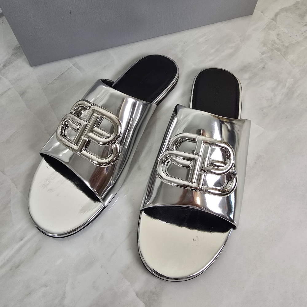 Balenciaga Iridescent Sandals